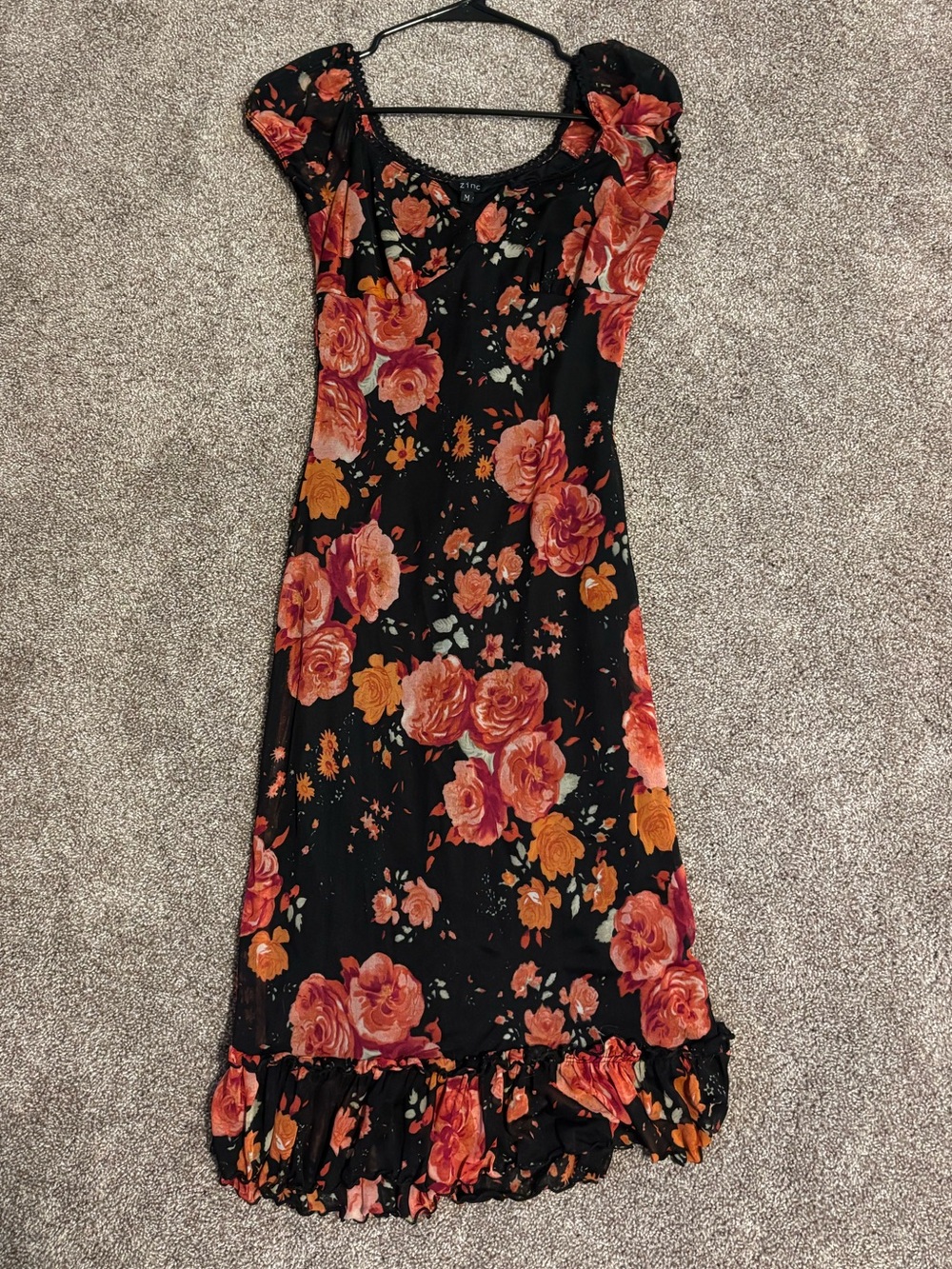 Floral midi dress